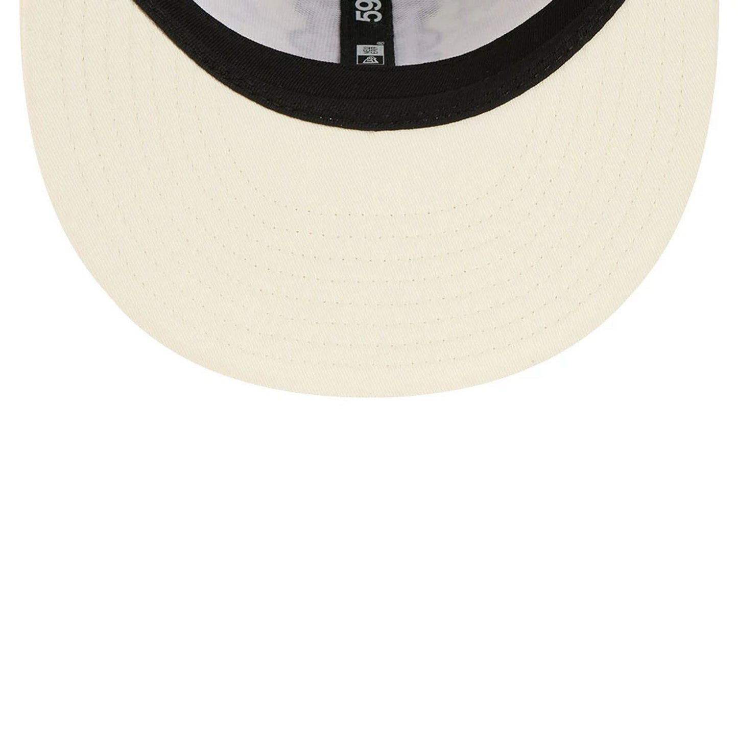 Pictured is this MLB Spring Floral New York Mets 59FIFTY Fitted cap in white. 7