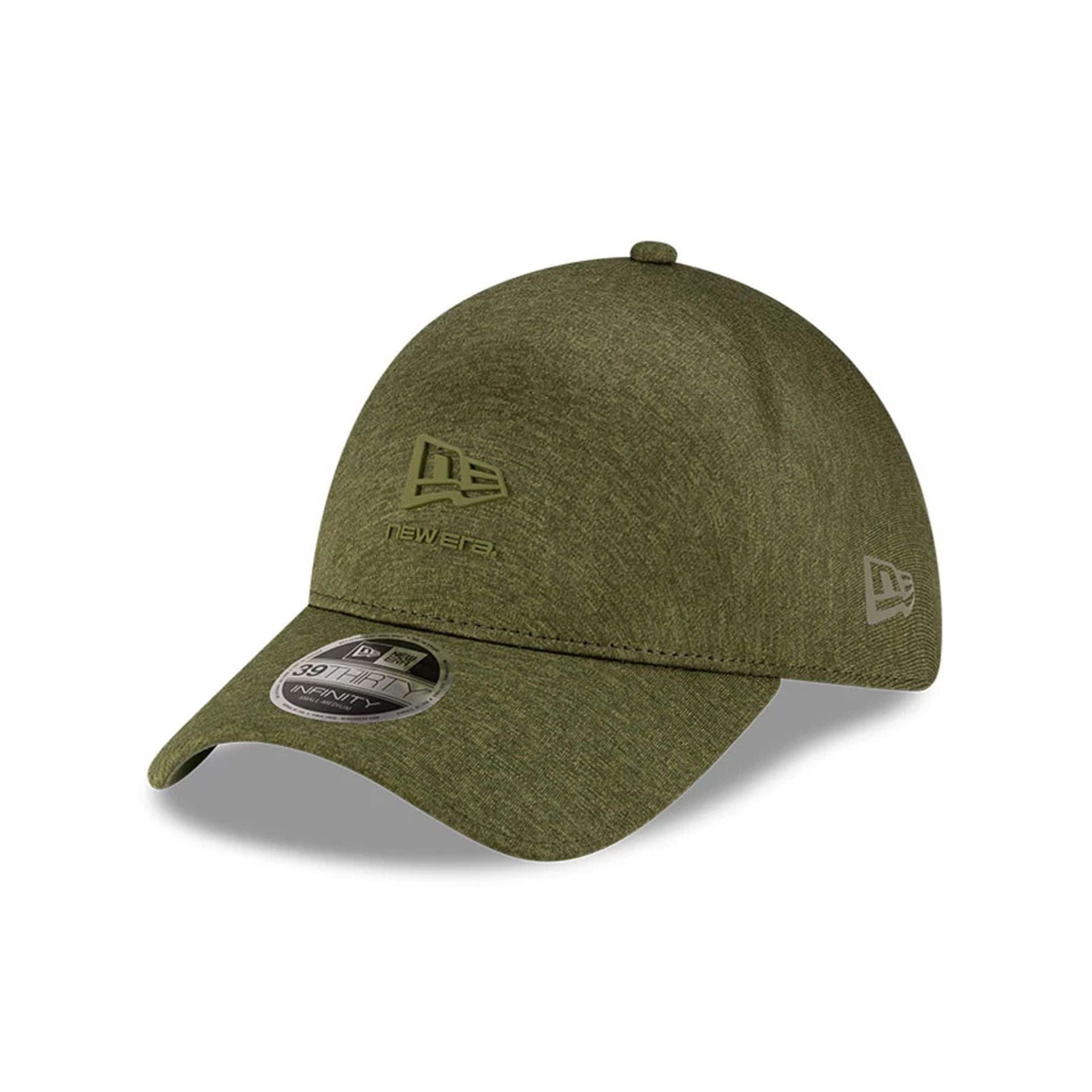 Pictured is this New Era 39THIRTY Infinity Stretch Fit cap in Green. 1