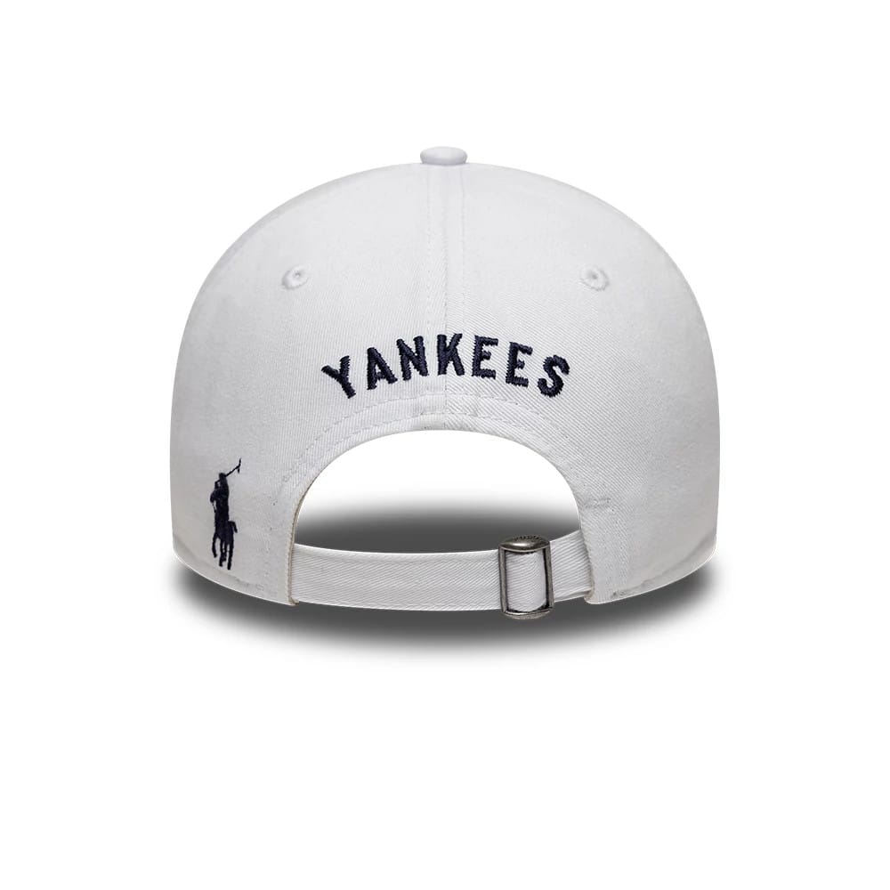Pictured is this Ralph Lauren X MLB New York Yankees 9TWENTY cap in white. 2