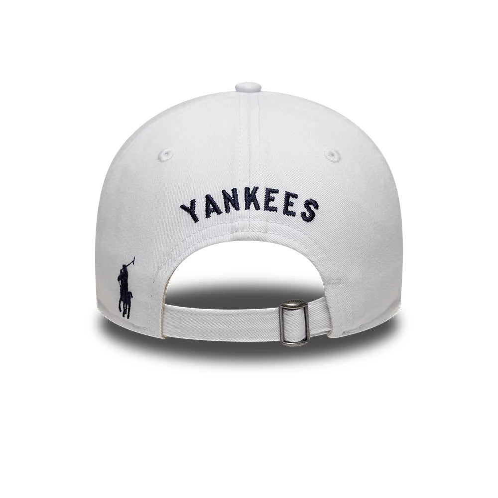 Pictured is this Ralph Lauren X MLB New York Yankees 9TWENTY cap in white. 2