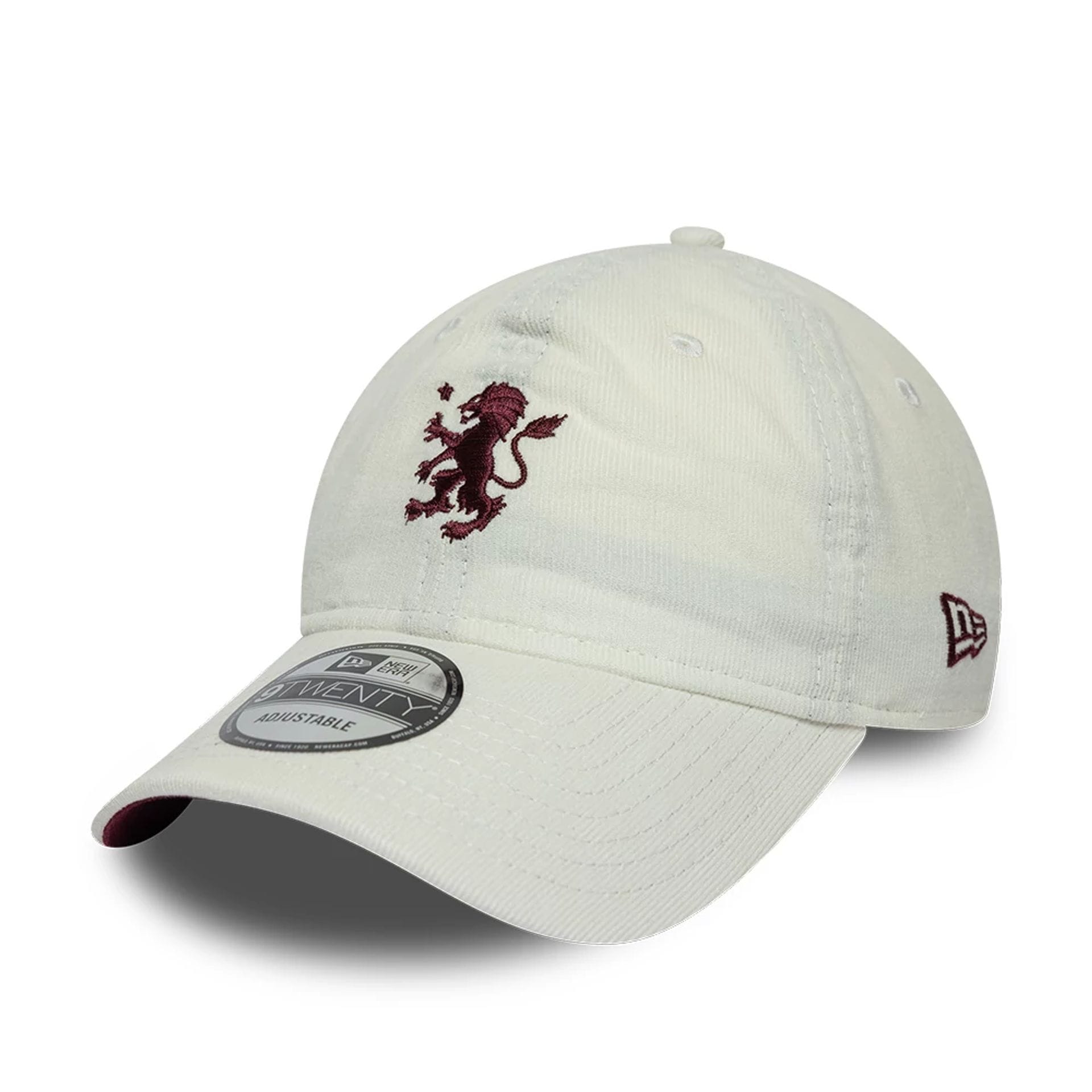Pictured is this Aston Villa FC Cord 9TWENTY cap in light beige. 1