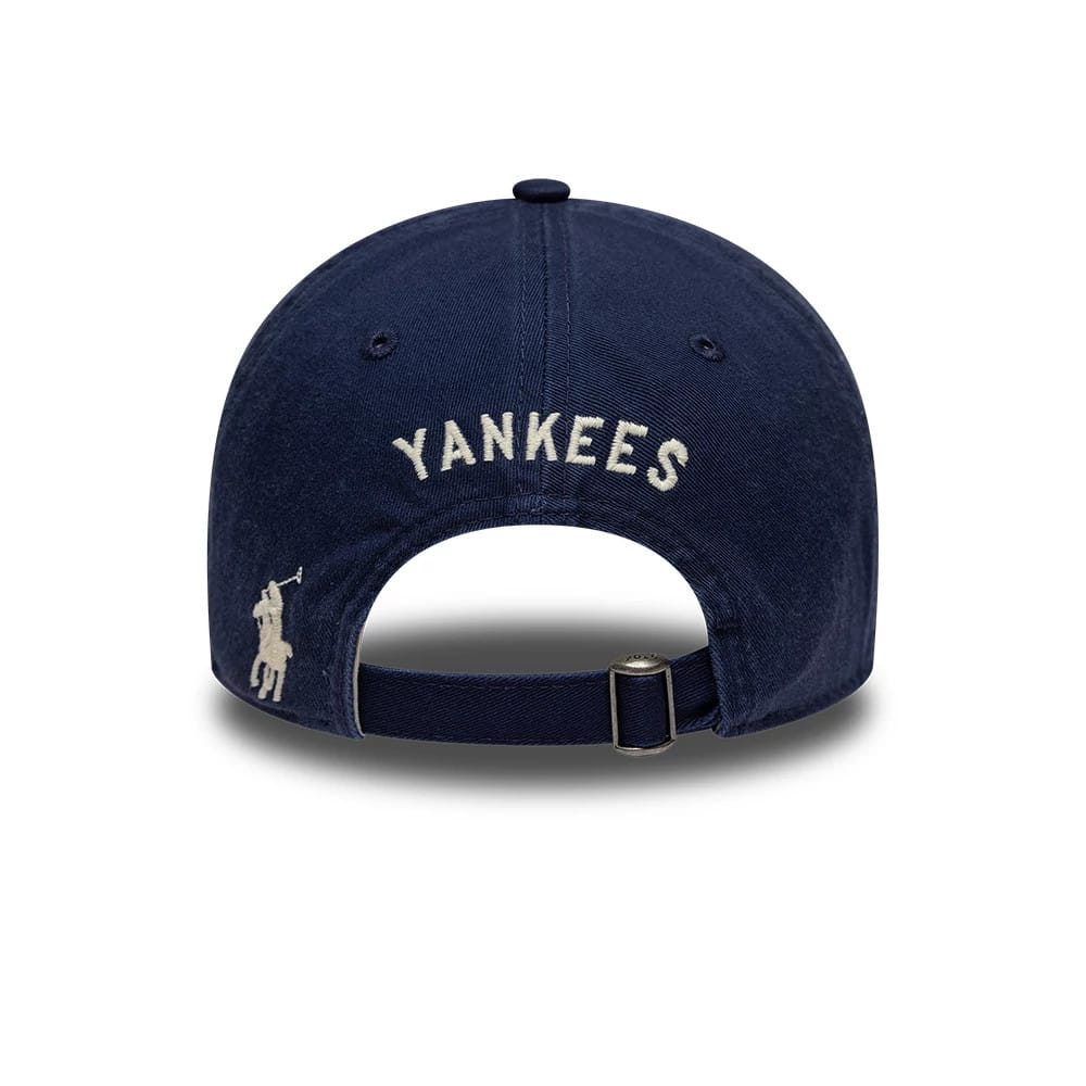Pictured is this Ralph Lauren X MLB New York Yankees 9TWENTY cap in blue. 2