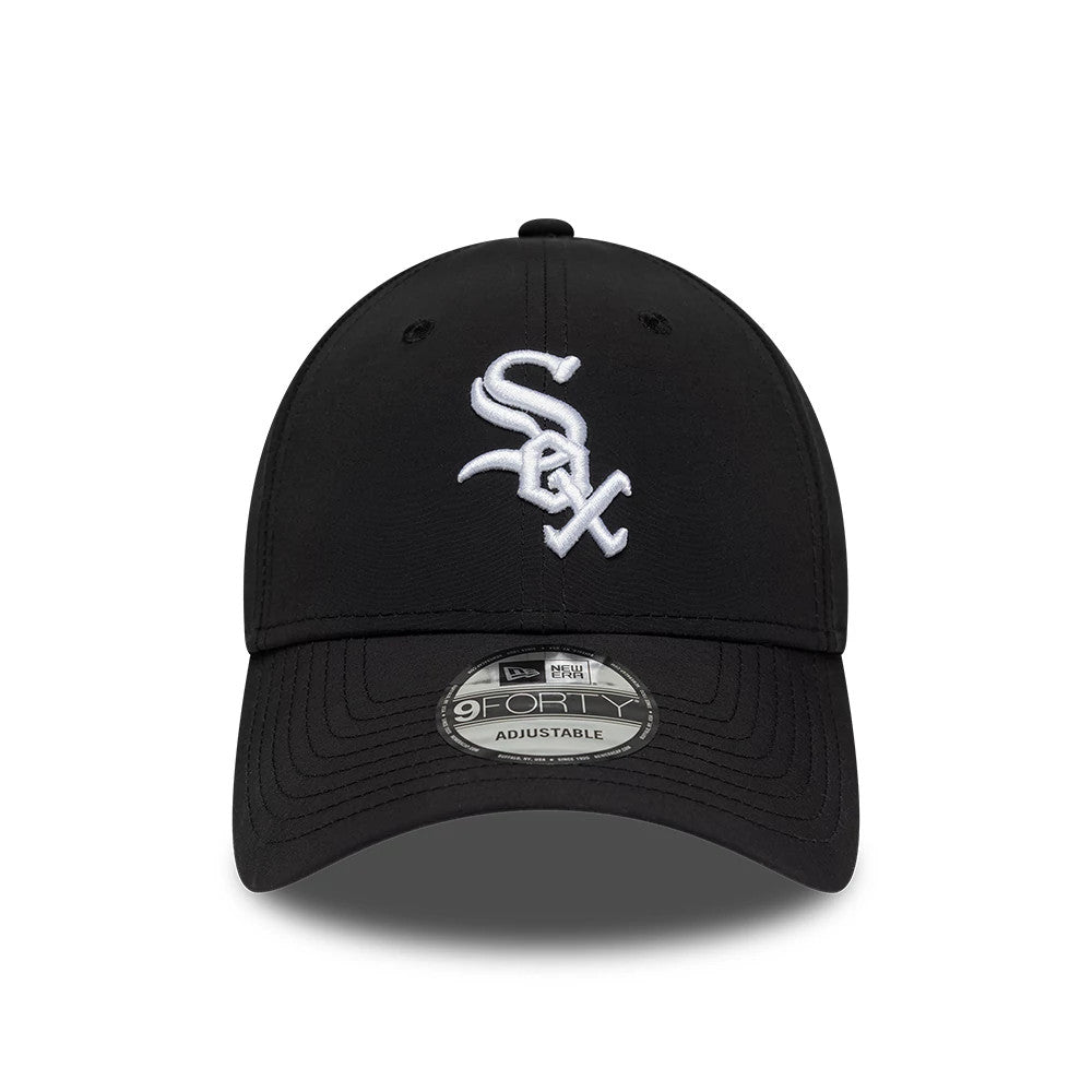Pictured is this MLB Recycled Chicago White Sox 9FORTY cap in black. 2