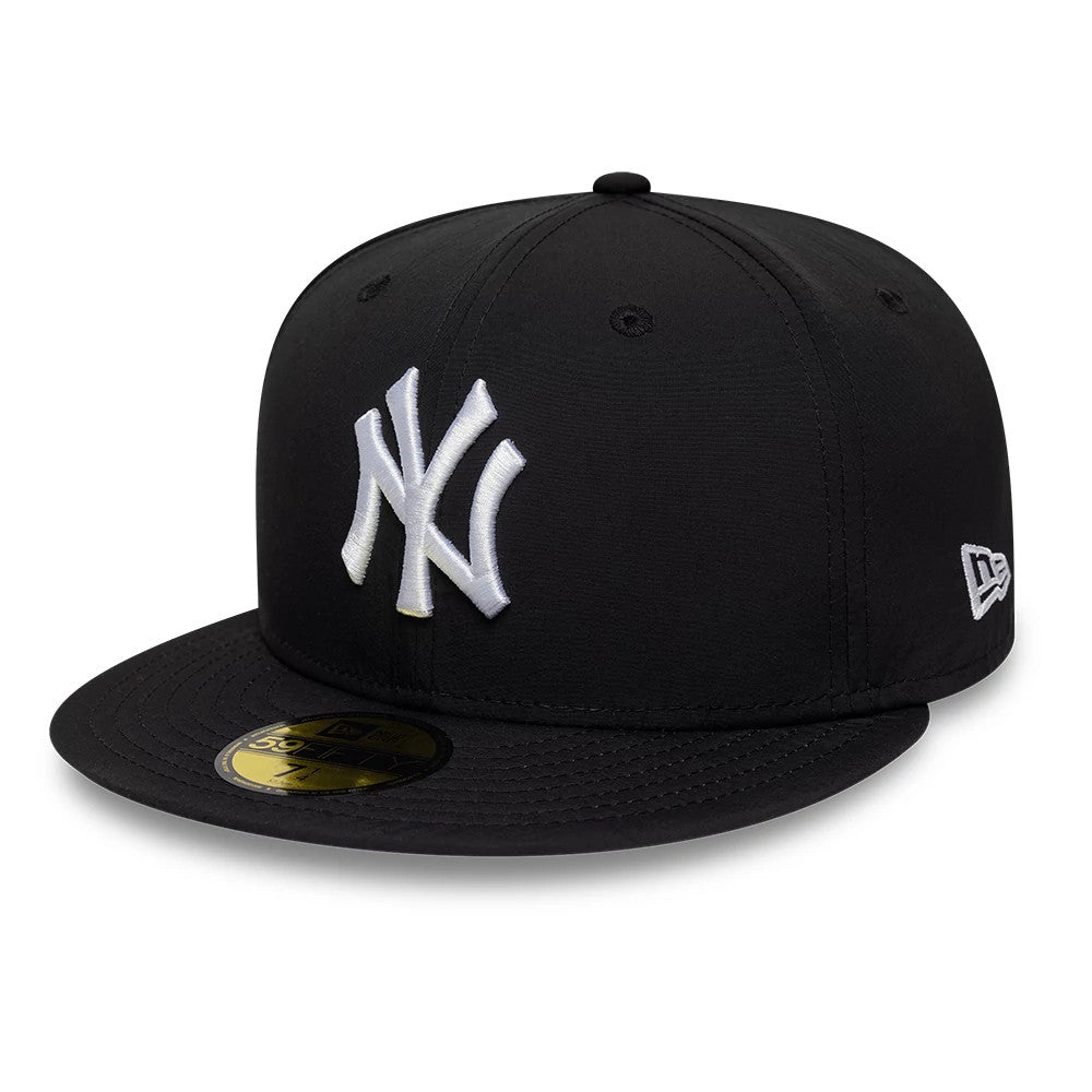 Pictured is this MLB Recycled New York Yankees 59FIFTY Fitted cap in black. 1