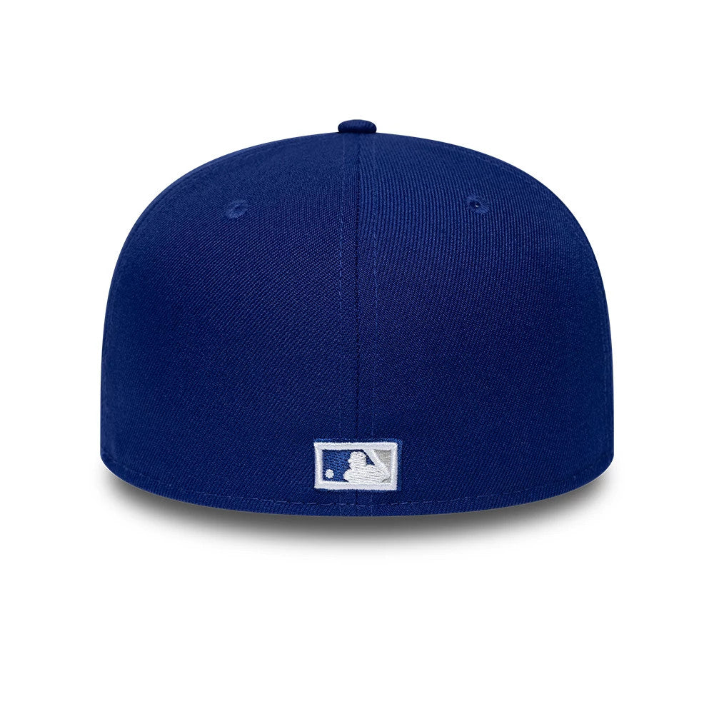 Pictured is this MLB Sidepatch LA Dodgers 59FIFTY Fitted cap in dark blue. 7