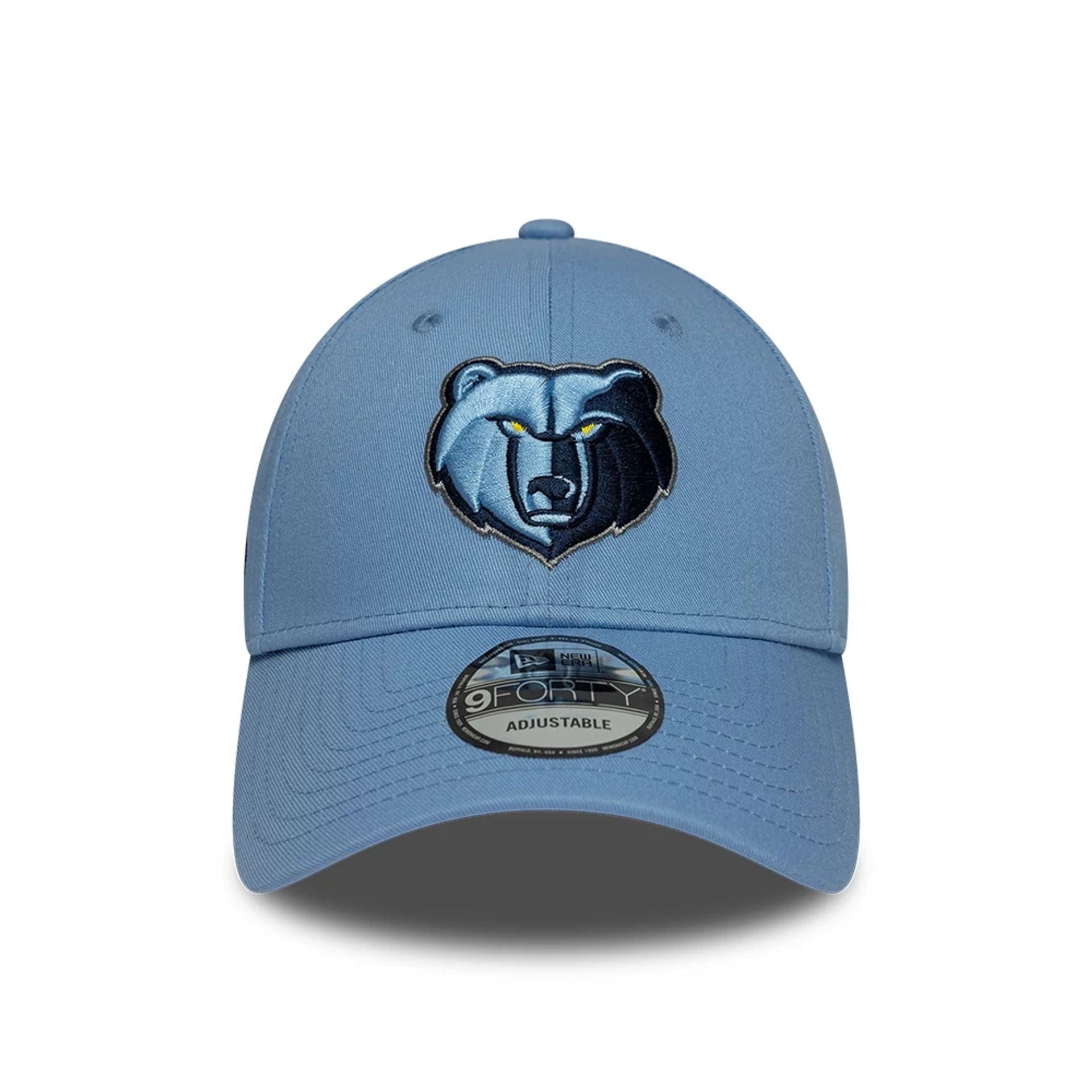Pictured is this Grizzlies NBA London Game 2026 Pastel Blue 9FORTY Adjustable cap. 2