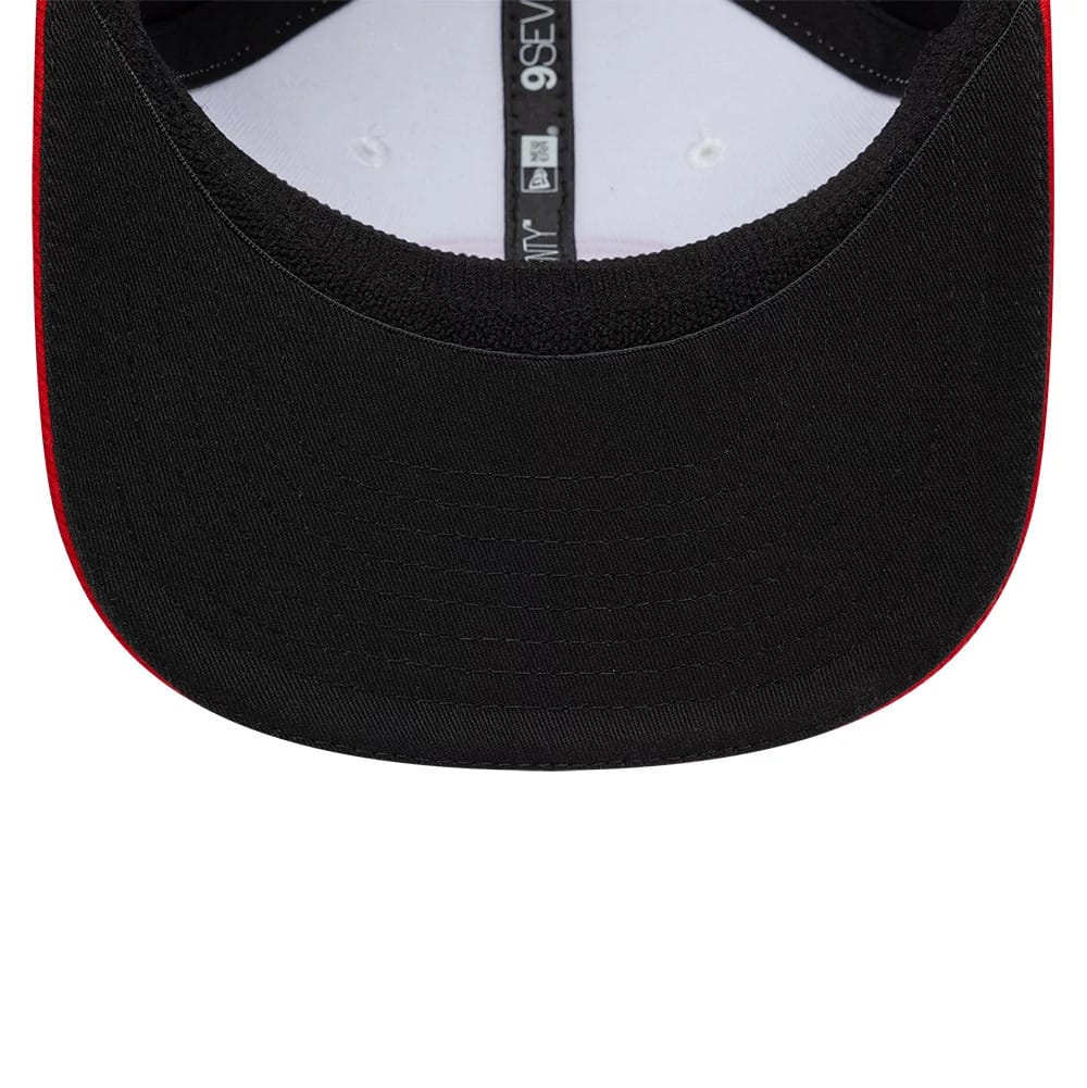 Pictured is this Team TGR Haas F1 9SEVENTY Stretch Snap cap in black. 5