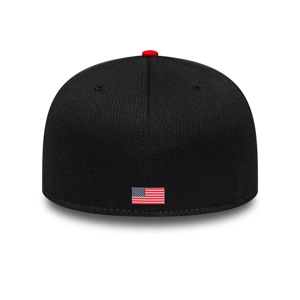 Pictured is this Summer League TGR Haas F1 59FIFTY Fitted cap in black. 4