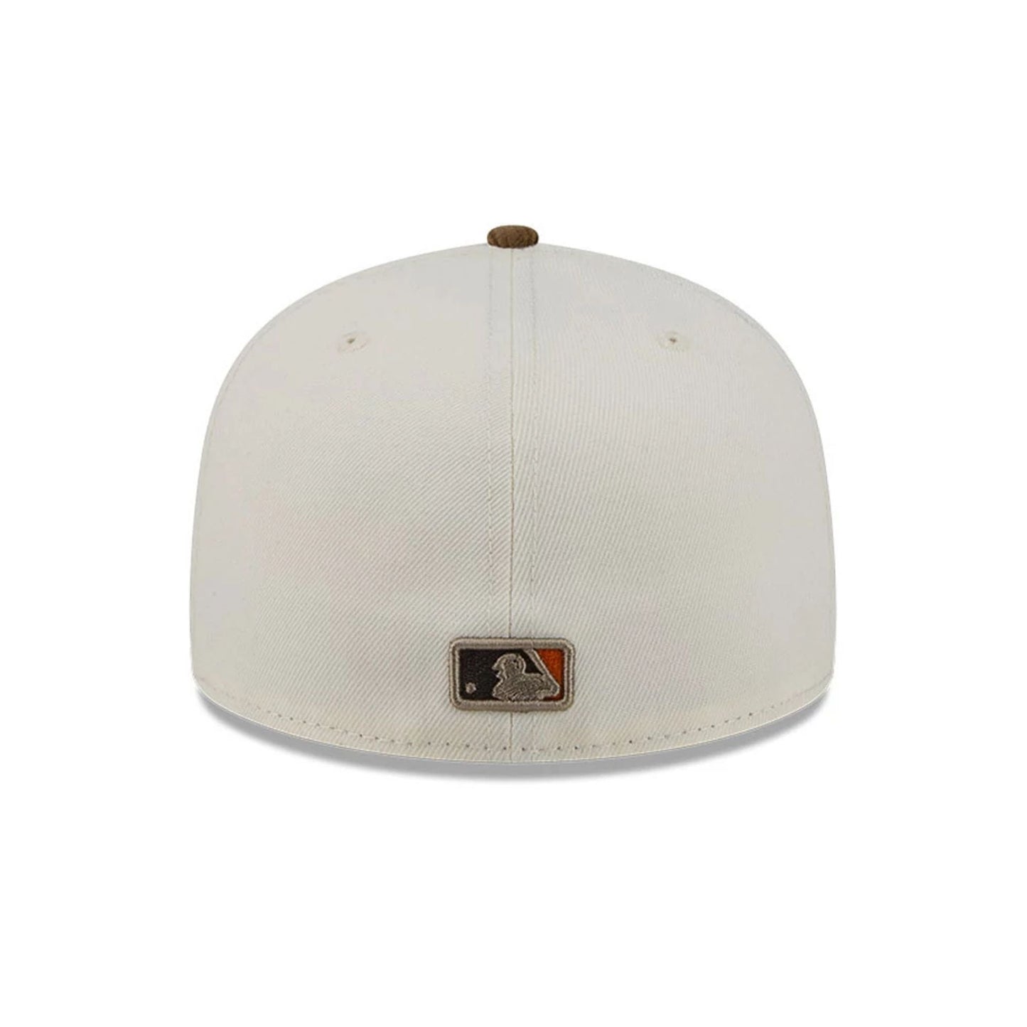 Pictured is this MLB Cord Visor New York Yankees 59FIFTY Fitted cap in white. 7