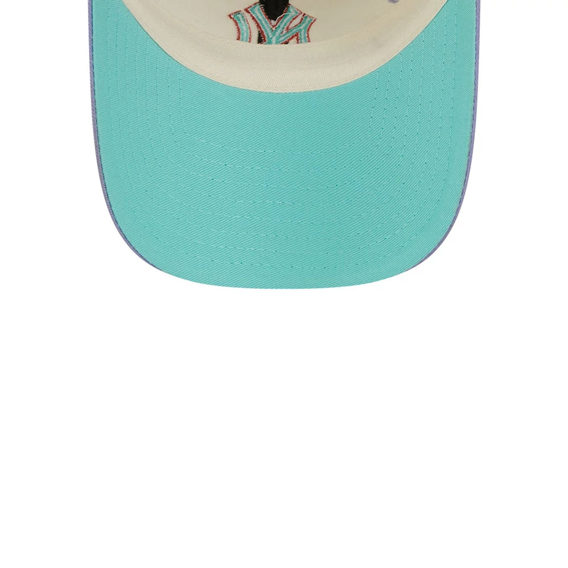 Pictured is this MLB Lavender Flowers New York Yankees Casual Classic cap in white. 2