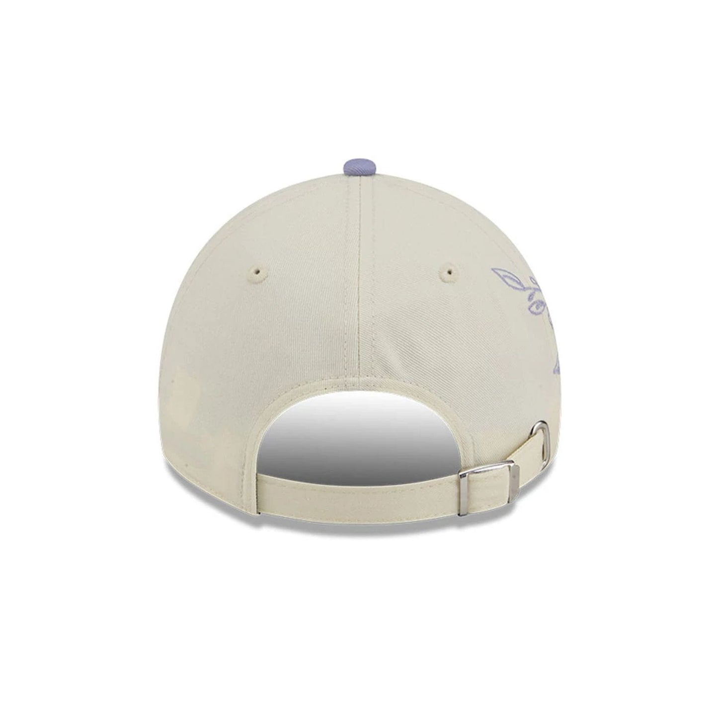 Pictured is this MLB Lavender Flowers New York Yankees Casual Classic cap in white. 7
