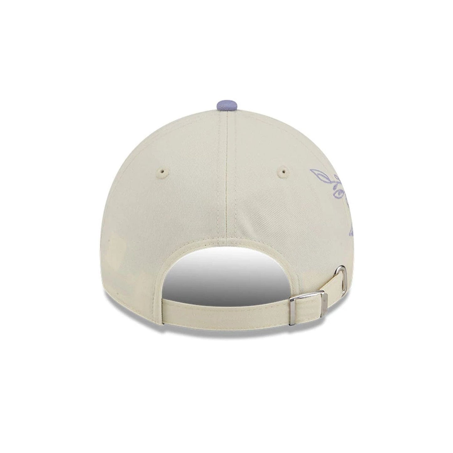 Pictured is this MLB Lavender Flowers New York Yankees Casual Classic cap in white. 7