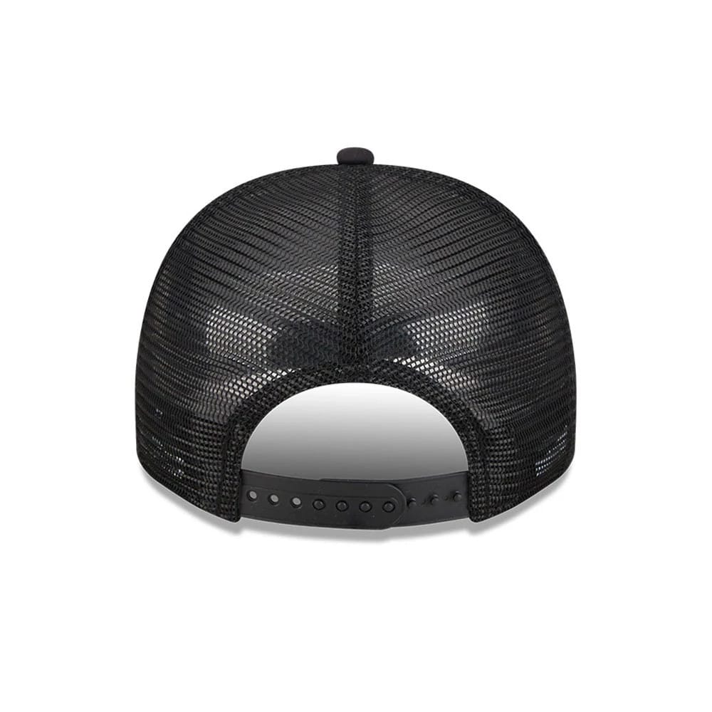 Pictured is this Womens DC Wonder Woman 9FIFTY A-Frame Snapback cap in black. 7