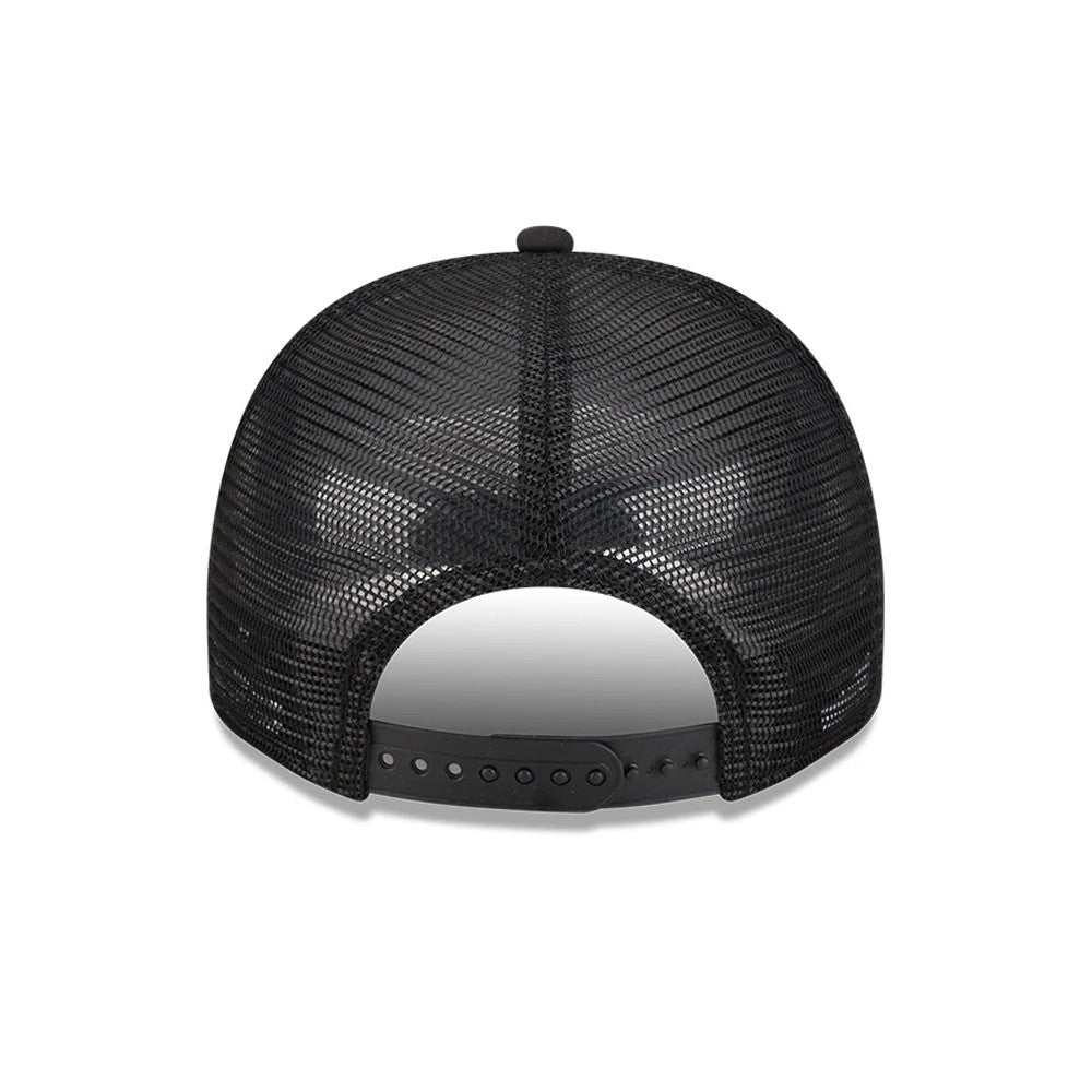 Pictured is this Womens DC Wonder Woman 9FIFTY A-Frame Snapback cap in black. 7