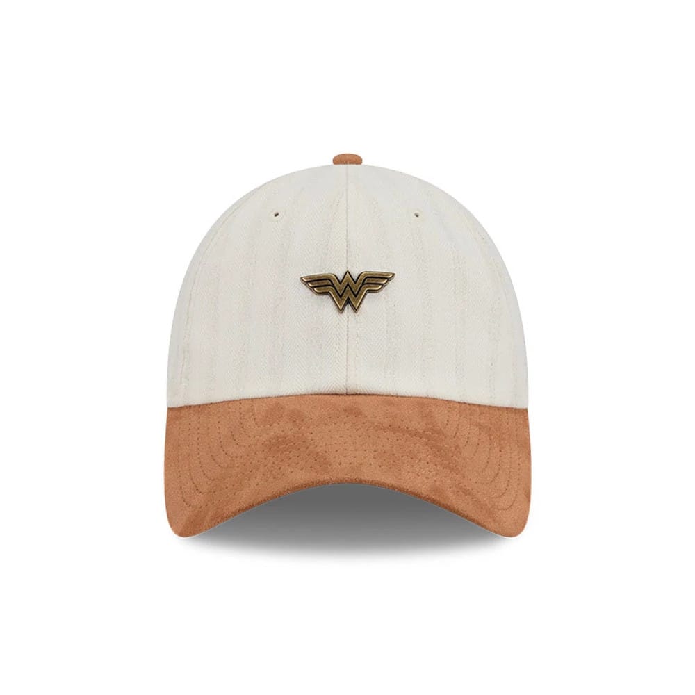Pictured is this Womens DC Wonder Woman Casual Classic cap in white. 2