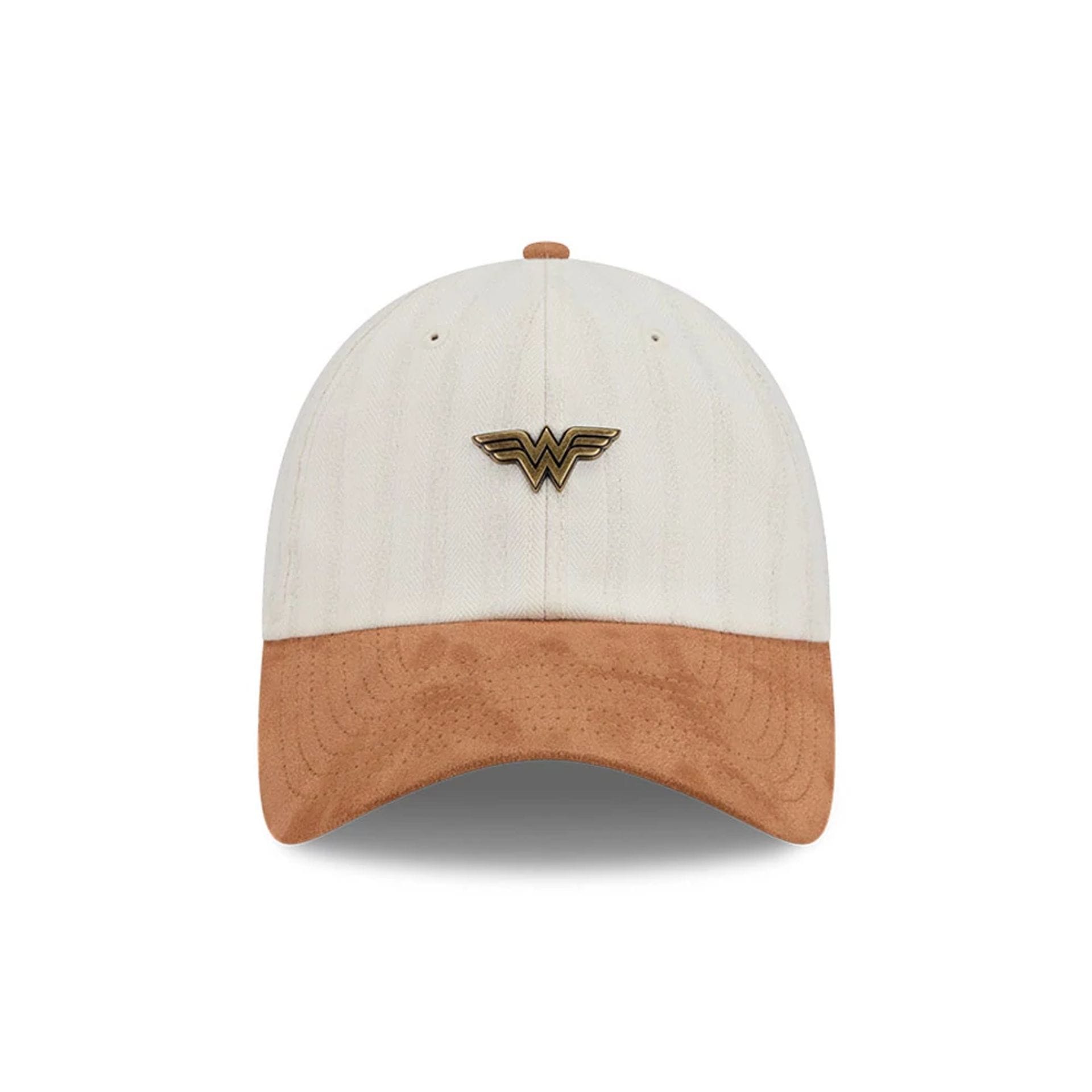 Pictured is this Womens DC Wonder Woman Casual Classic cap in white. 2