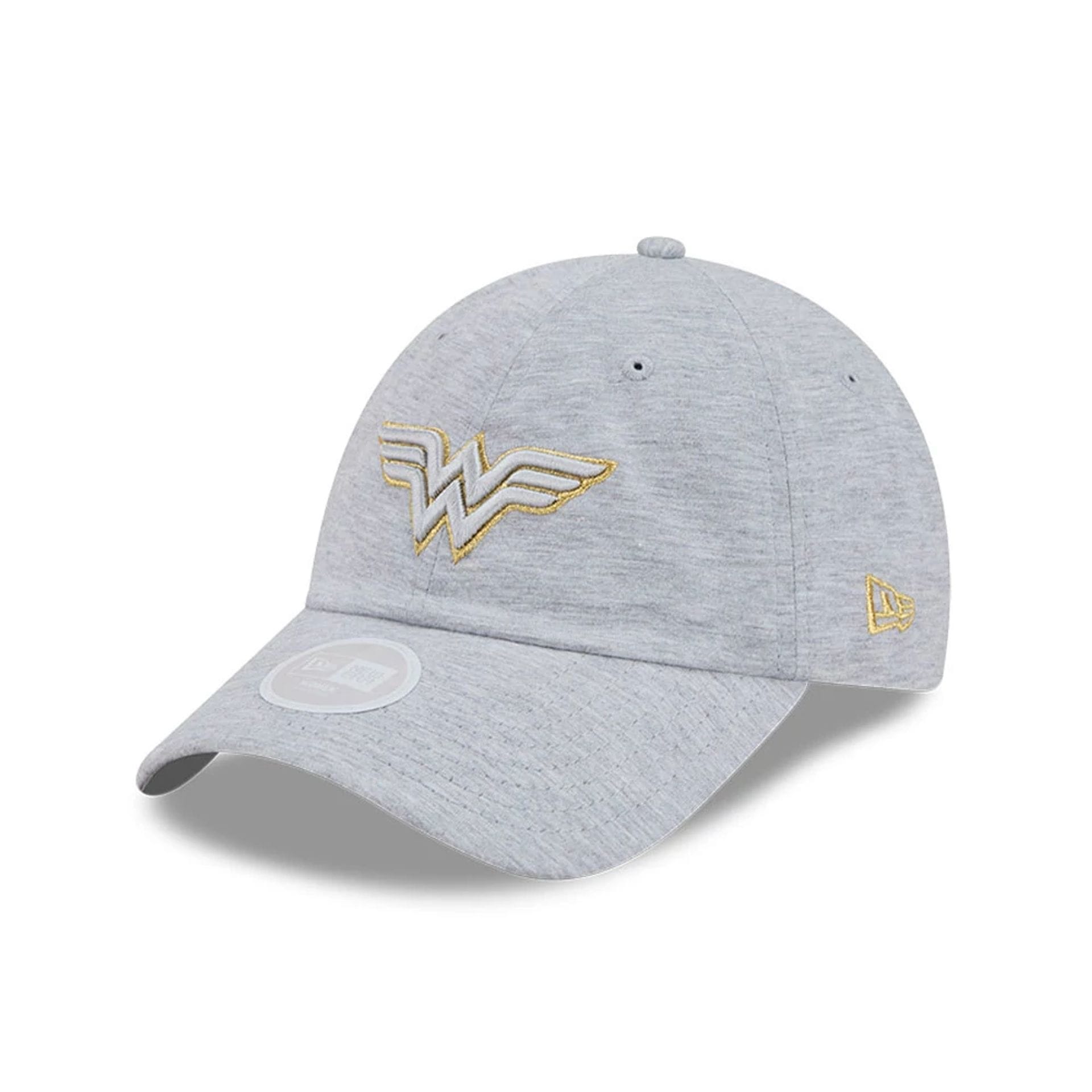 Pictured is this Womens DC Wonder Woman Open Back cap in grey. 1