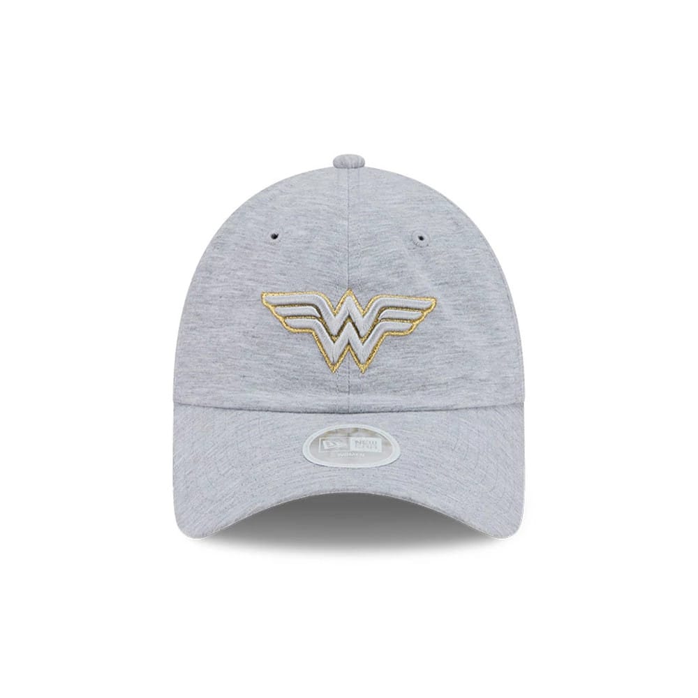 Pictured is this Womens DC Wonder Woman Open Back cap in grey. 3