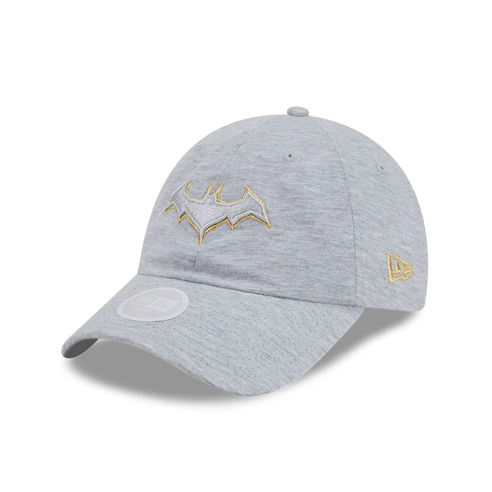Pictured is this Womens DC Batgirl Open Back cap in grey. 1