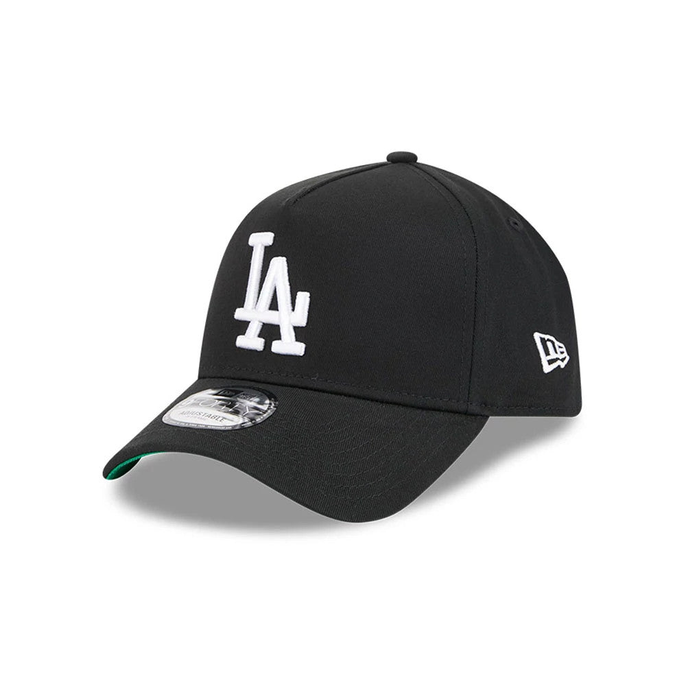 Pictured is this MLB Cooperstown Anniversary LA Dodgers 9FORTY A-Frame cap in black. 4