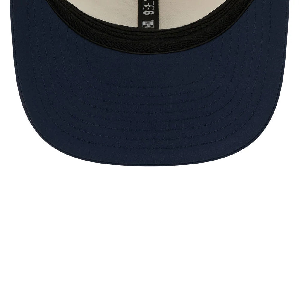 Pictured is this NFL Training 2026 Seattle Seahawks 9SEVENTY Stretch Snap cap in white. 7