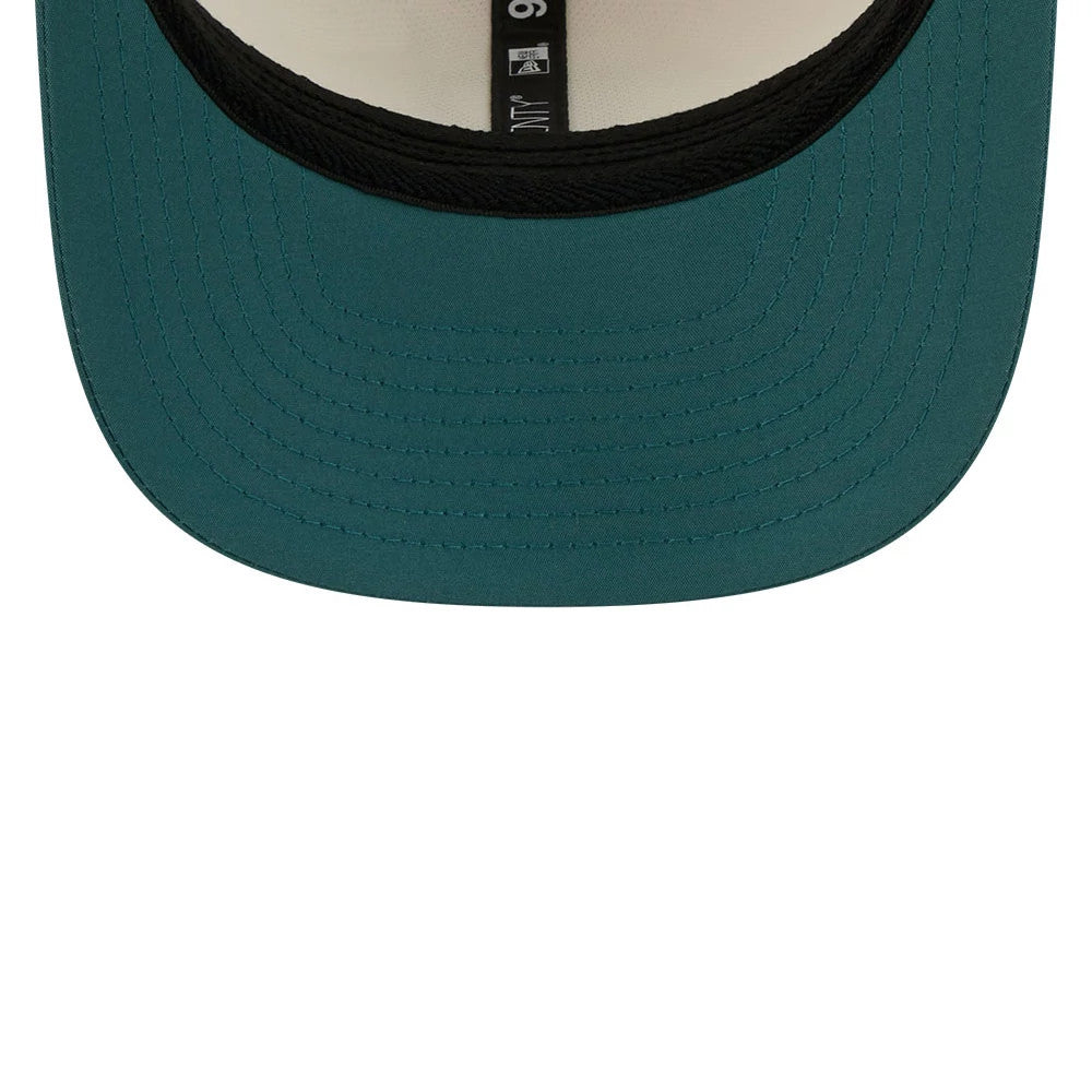 Pictured is this NFL Training 2026 Philadelphia Eagles 9SEVENTY Stretch Snap cap in white. 7