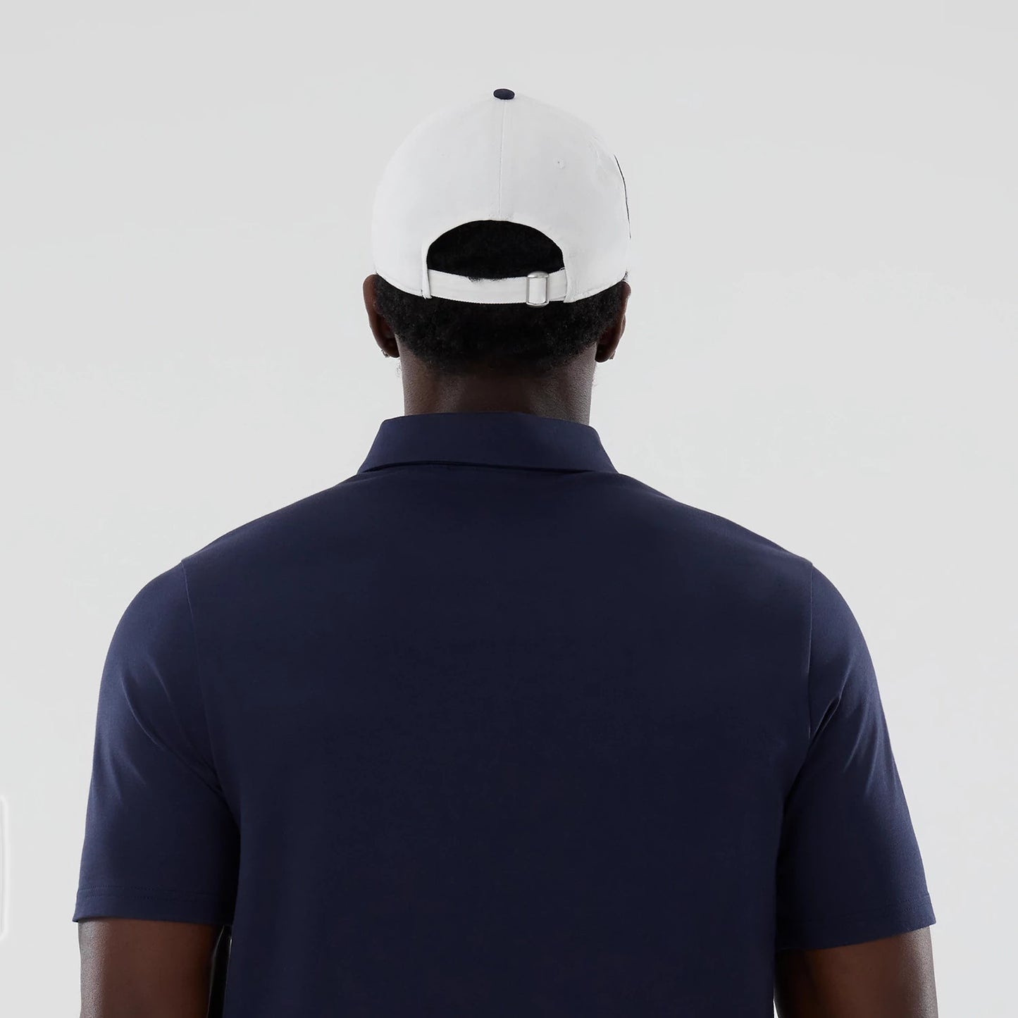 The model is wearing this Atlassian Williams F1 Team Polo T-Shirt in navy. 7