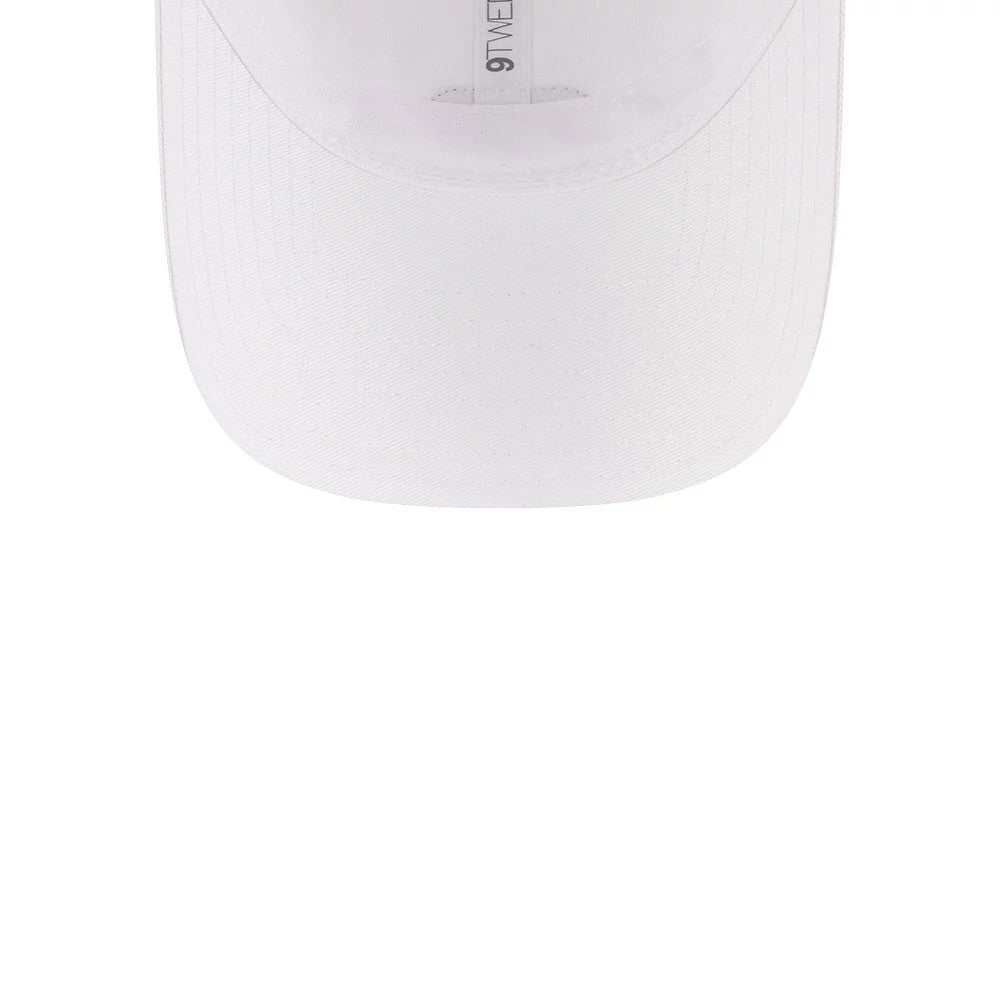Pictured is this Lacoste X New Era Golf Flag 9TWENTY cap in white. 7