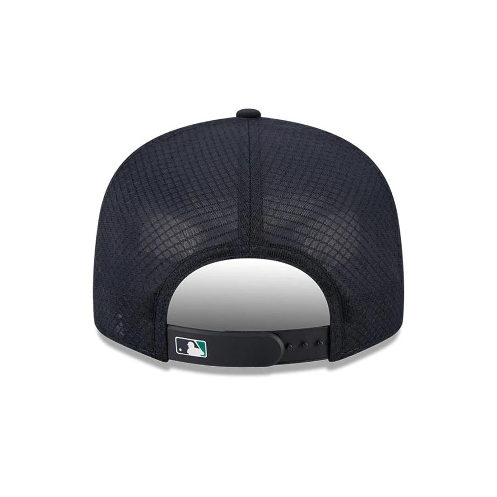 Pictured is this MLB All Star Game Seattle Mariners 9FIFTY Snapback cap in navy. 7