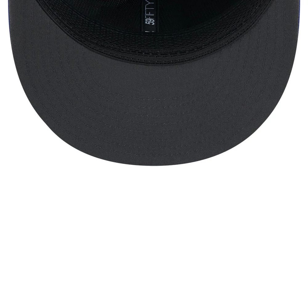 Pictured is this NFL Sideline 2026 New England Patriots 59FIFTY Fitted cap in blue. 2