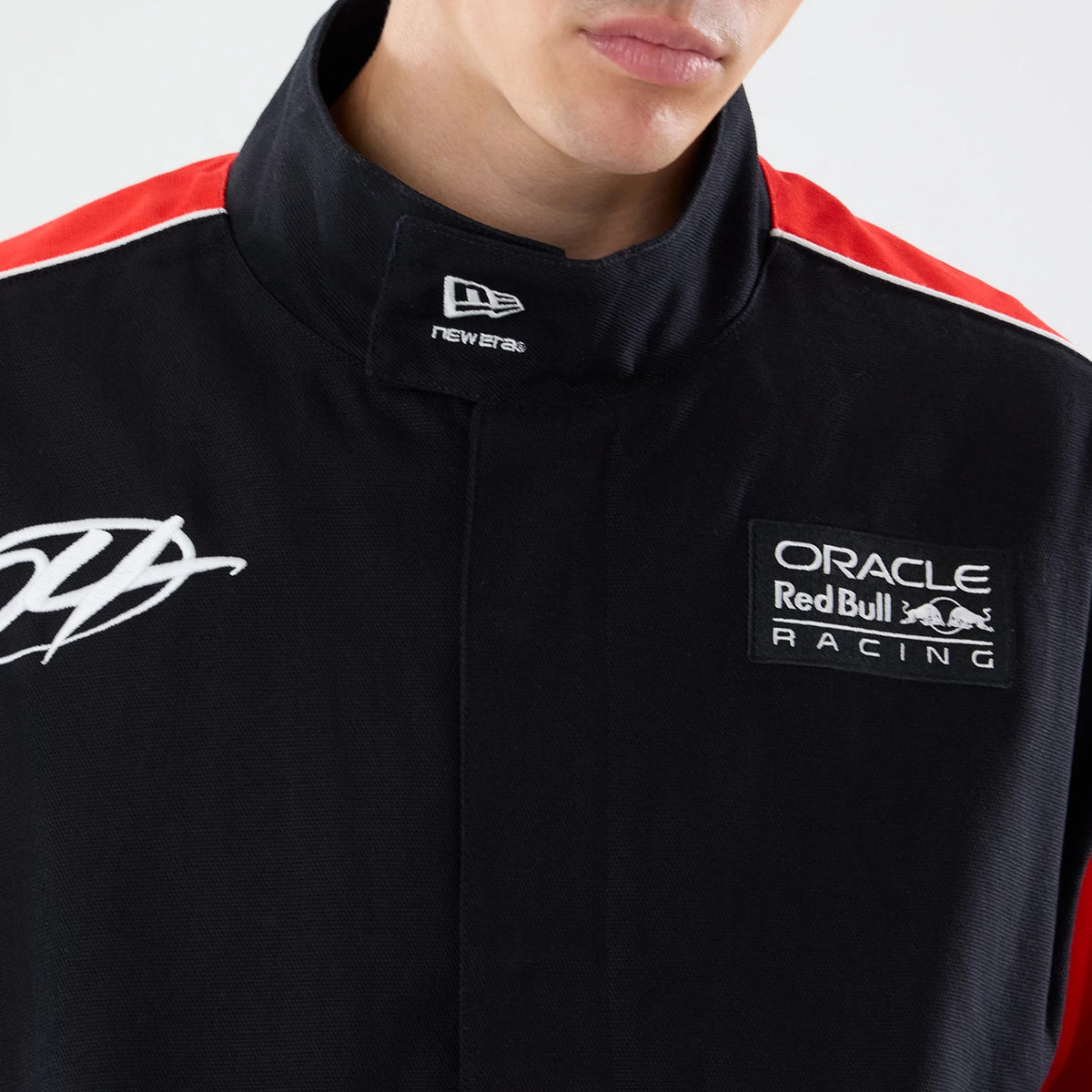 The model is wearing this Red Bull Racing Motorsport Jacket in black. 4
