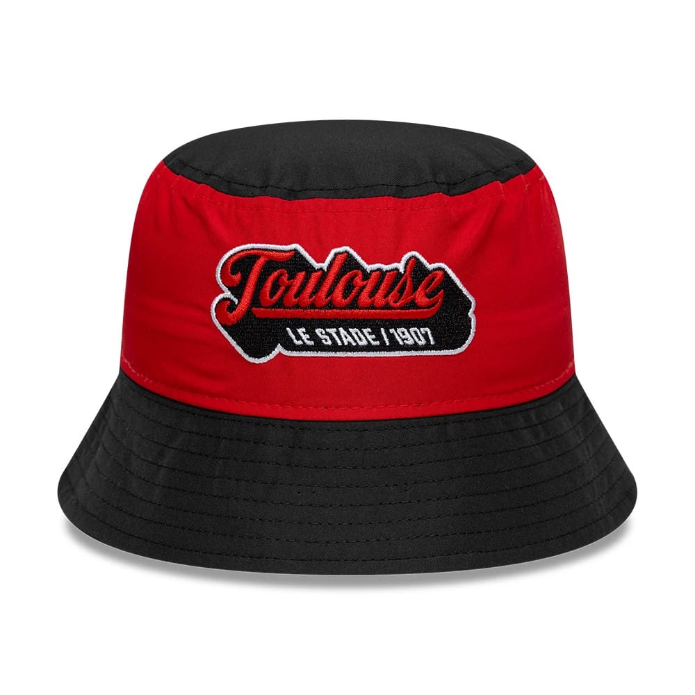 Pictured is this Youth Stade Toulousain Stade Toulousain Bucket hat in black. 2