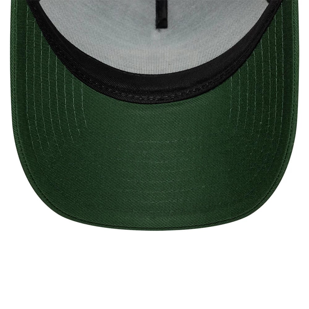 Pictured is this AS Roma 9FORTY E-Frame Trucker cap in dark green. 5