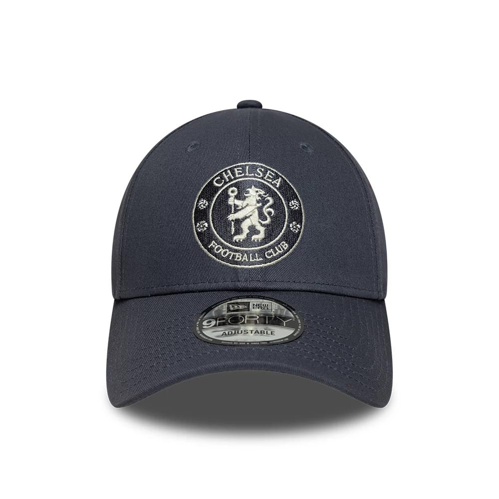 Pictured is this Chelsea FC 9FORTY cap in grey. 2