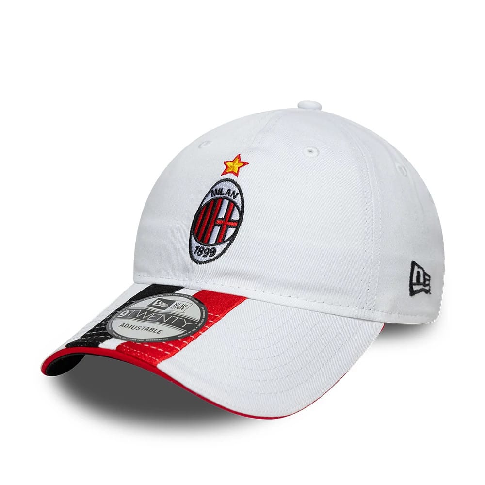 Pictured is this AC Milan 96 9TWENTY cap in white. 1