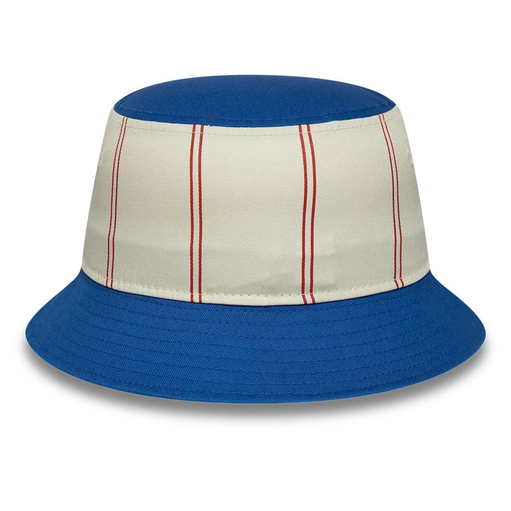 Pictured is this Chelsea FC 92 Bucket hat in cream & blue. 4