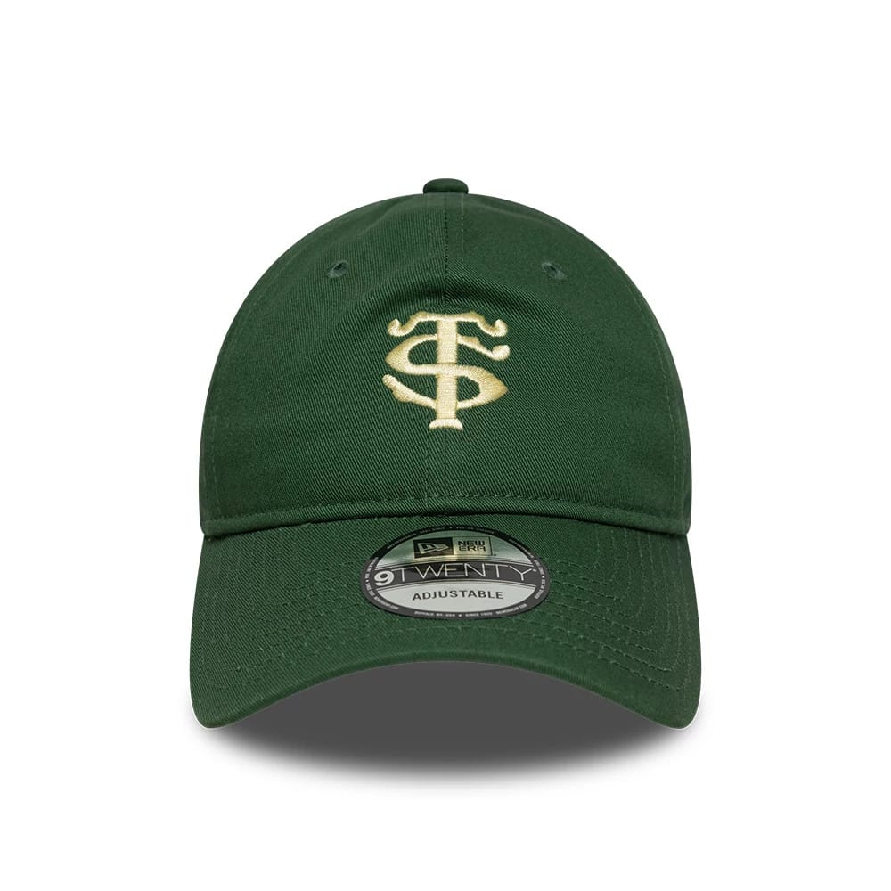 Pictured is this Stade Toulousain Stade Toulousain 9TWENTY cap in dark green. 2