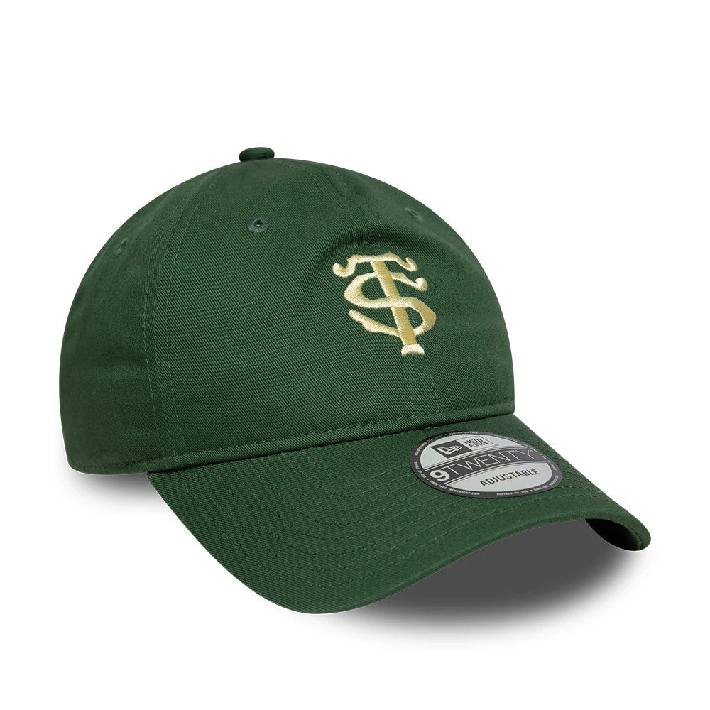 Pictured is this Stade Toulousain Stade Toulousain 9TWENTY cap in dark green. 3