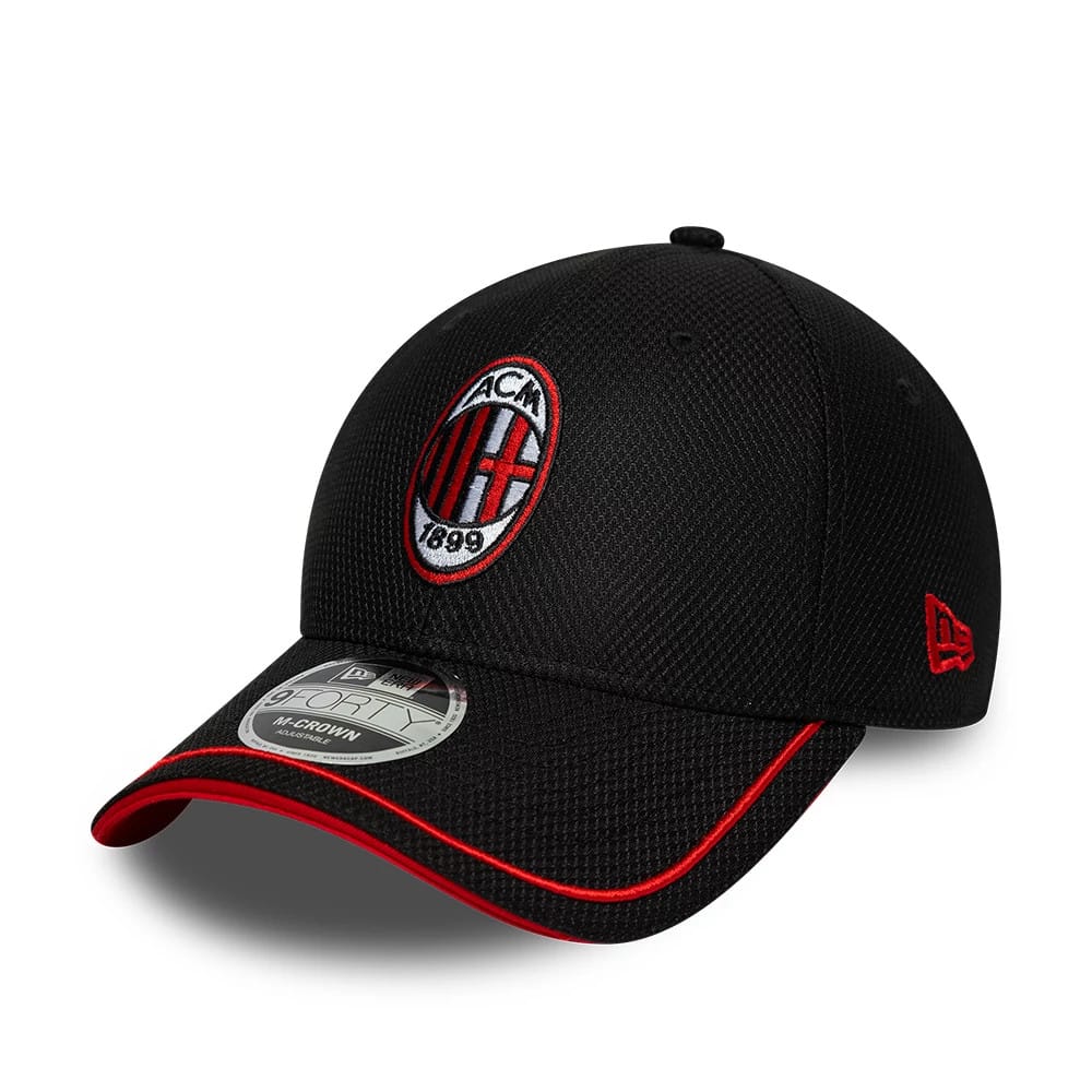 Pictured is this AC Milan Diamond Era 9FORTY M-Crown cap in black. 1