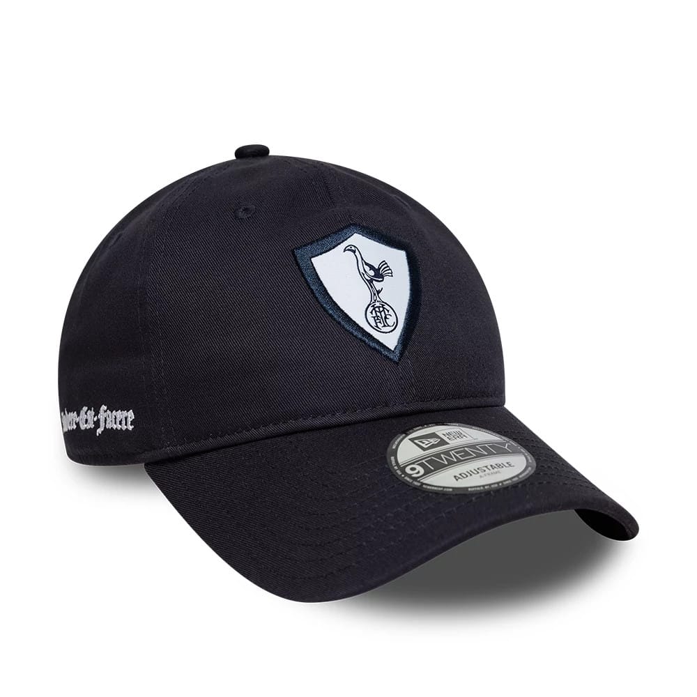 Pictured is this Tottenham Hotspur FC 96 Kit 9TWENTY cap in navy. 1