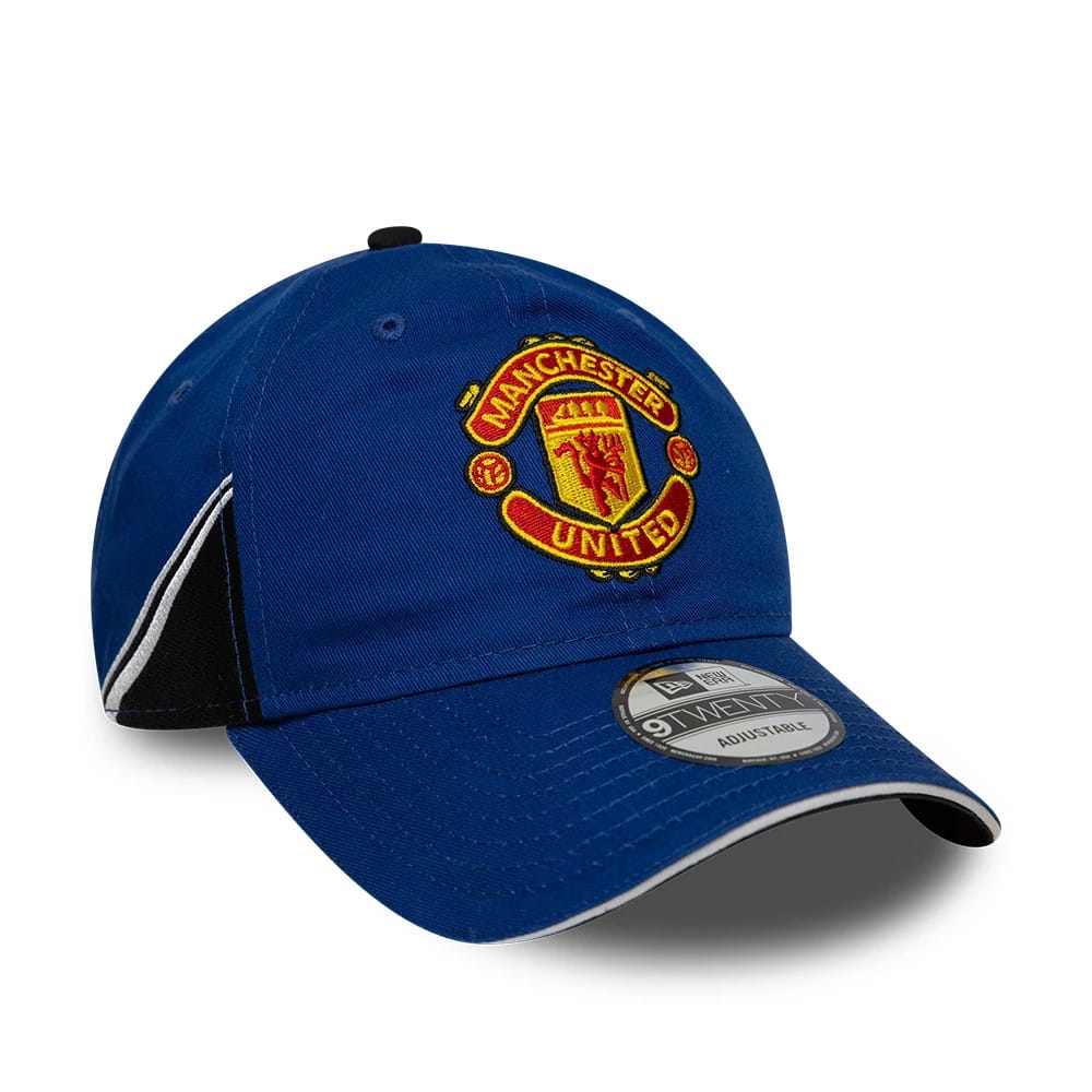 Pictured is this Manchester United FC 96 9TWENTY cap in blue. 1