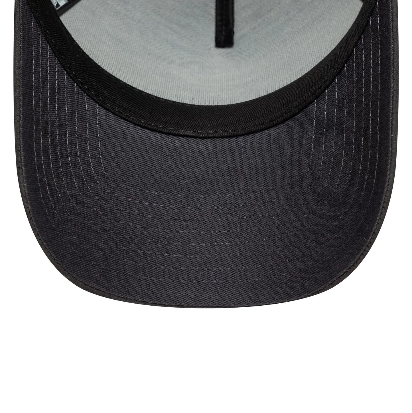 Pictured is this Alpine Racing Suede 9FORTY E-Frame Trucker cap in grey. 5