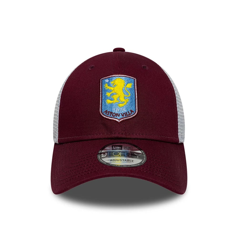 Pictured is this Aston Villa FC League 9FORTY cap in dark red. 2