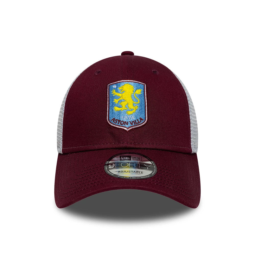 Pictured is this Aston Villa FC League 9FORTY cap in dark red. 2