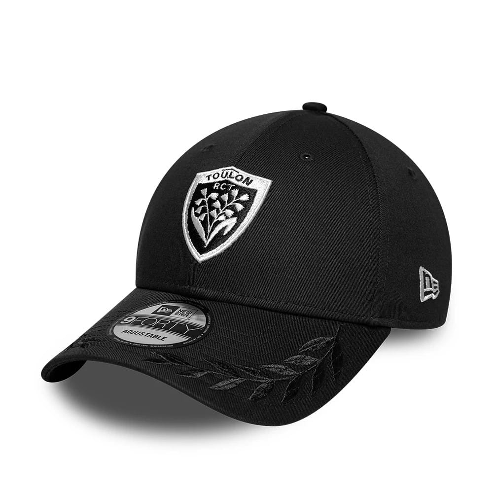 Pictured is this Rugby Club Toulon Cigales 9FORTY cap in black. 1