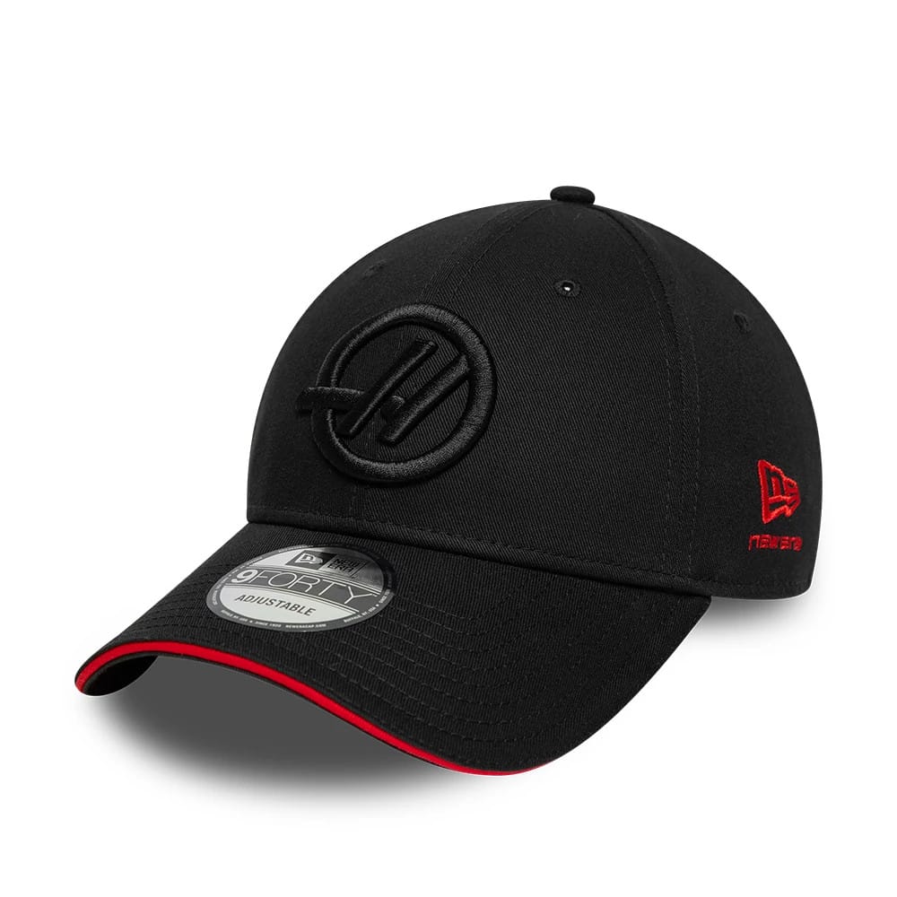 Pictured is this TGR Haas F1 Team Cotton 9FORTY cap in black. 1