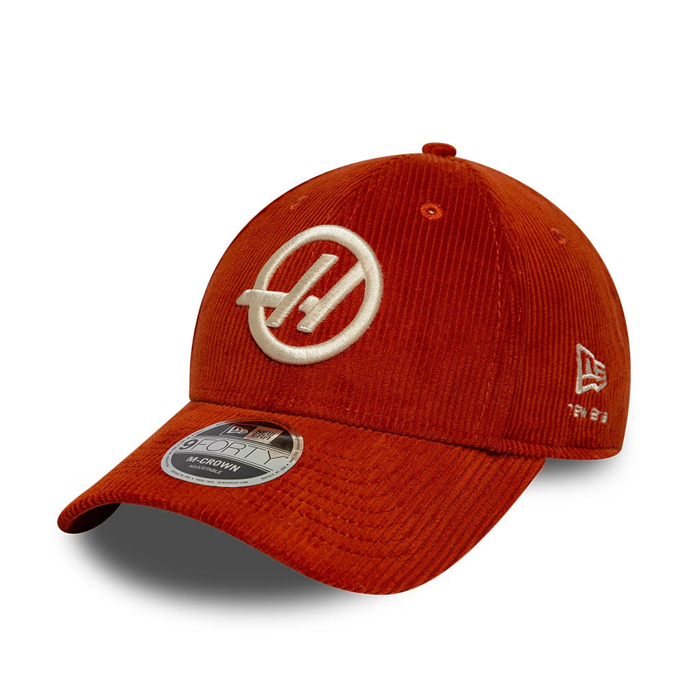 Pictured is this TGR Haas F1 Team Cord 9FORTY M-Crown cap in red. 1
