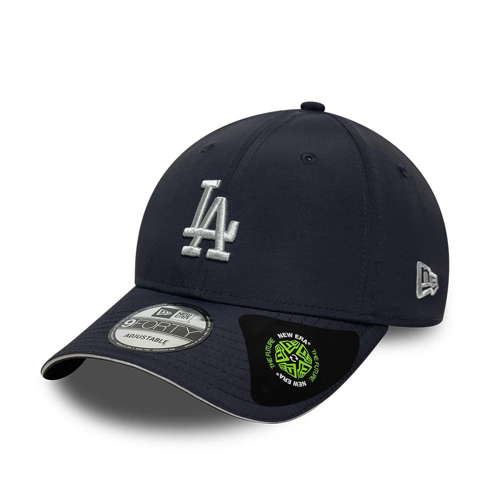 Pictured is this MLB Recycled LA Dodgers 9FORTY cap in navy. 1
