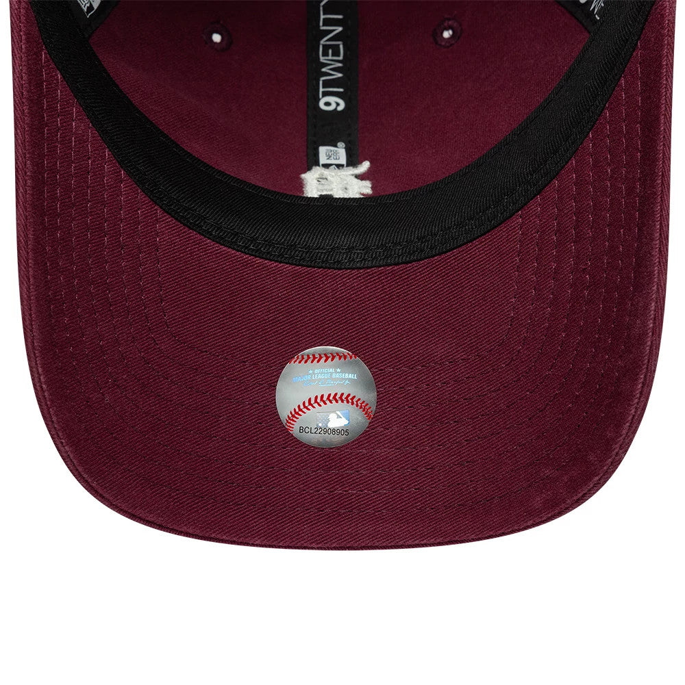 Pictured is this MLB Mini Logo Detroit Tigers 9TWENTY cap in dark red. 5