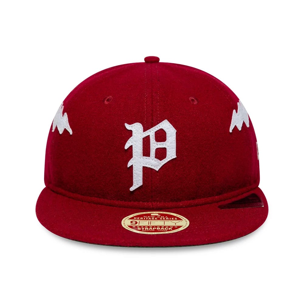 Pictured is this MLB Heritage Philadelphia Phillies Retro Crown 9FIFTY cap in dark red. 3